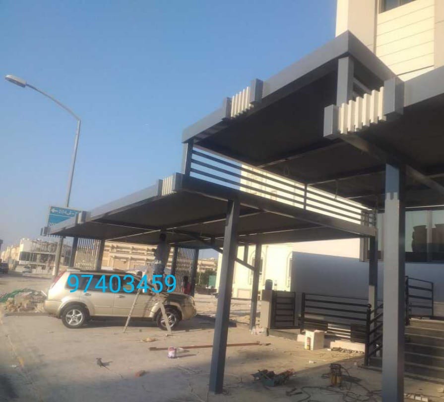 أفضل حداد مظلات في الكويت | تركيب مظلات سيارات خام