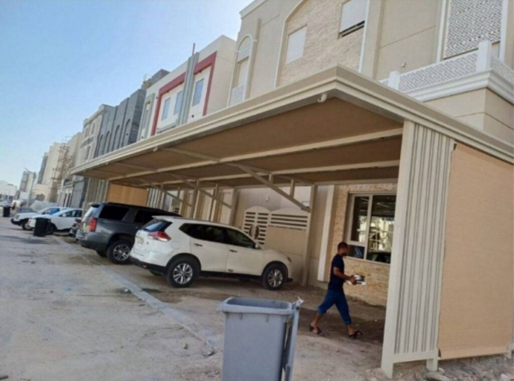 مظلات سيارات منزلية في الكويت